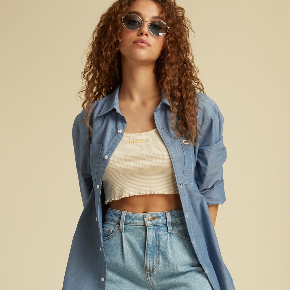 Guess originals button up shirt
